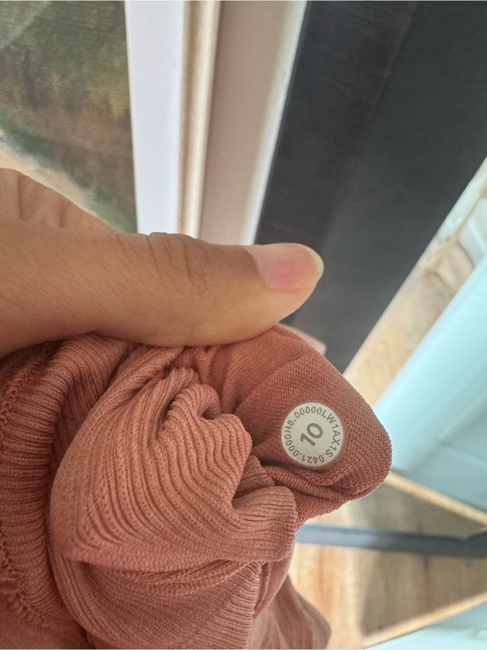 lululemon athletica Ribbed Racerback Tank - Rust - Picture 3 of 6